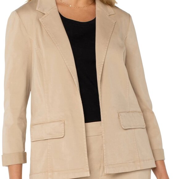 Fitted Blazer in Cappuccino by Liverpool Los Angelas Size XL - Picture 1 of 5
